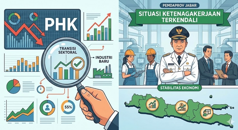 Data PHK Harus Dilihat Utuh, Pemdaprov Jabar Pastikan Situasi Ketenagakerjaan Terkendali