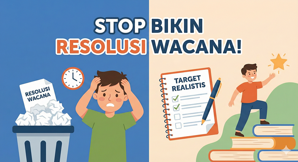 Stop Bikin Resolusi Wacana! Panduan Lengkap Membuat Target Tahun Baru yang Realistis dan Anti-Gagal