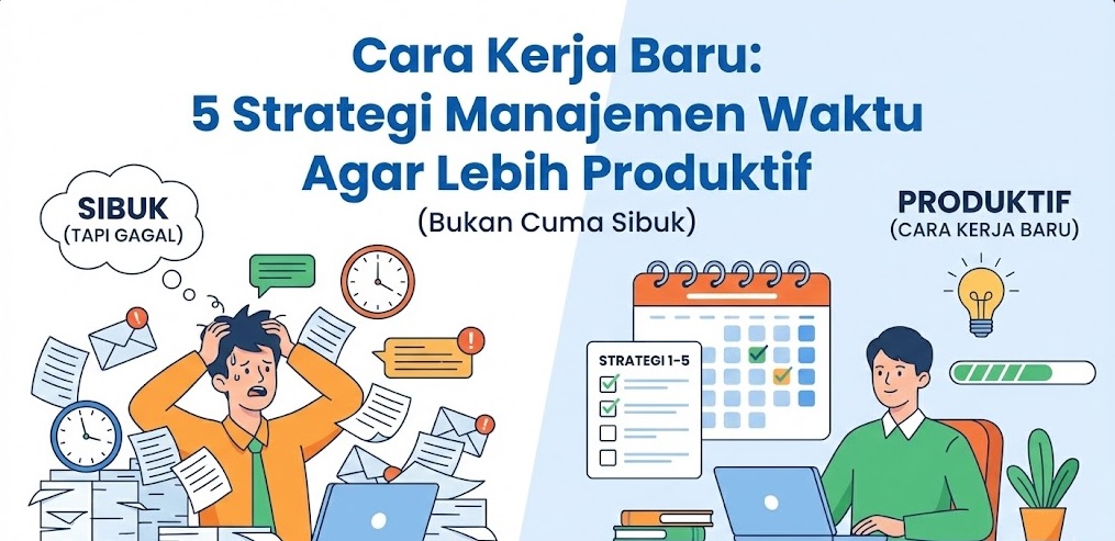 Cara Kerja Baru: 5 Strategi Manajemen Waktu Agar Lebih Produktif
